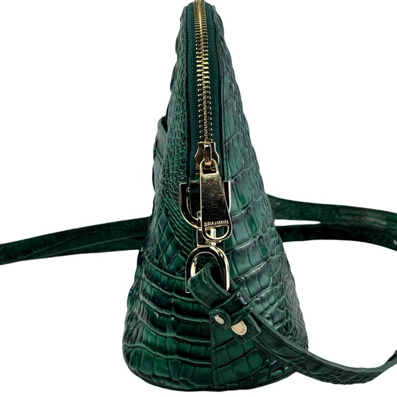 Brahmin Small Georgina in Emerald Green From The Melbourne Collection - Picture 8 of 12